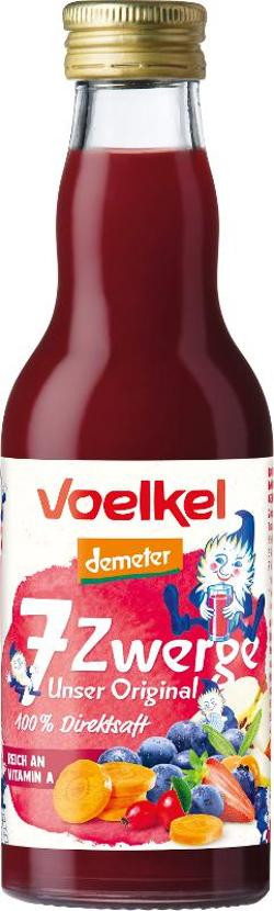 Produktfoto zu VPE 7 Zwerge Kindersaft Original 12x0,2 l  Voelkel