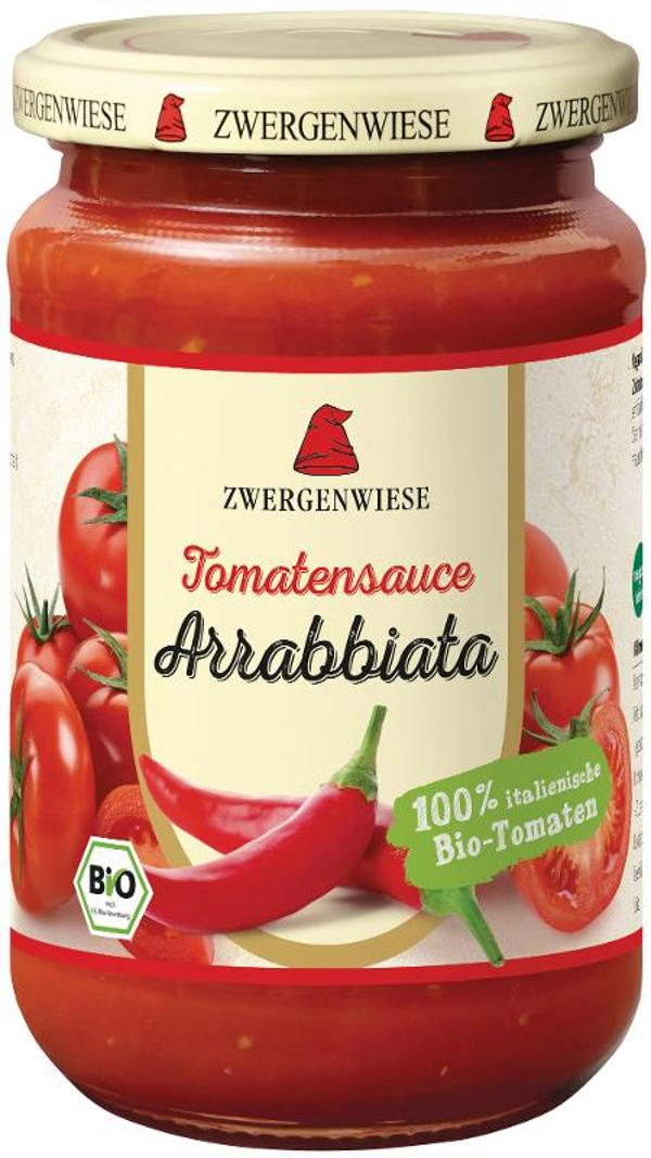 Produktfoto zu VPE Tomatensauce Arrabbiata 6x340 ml Zwergenwiese