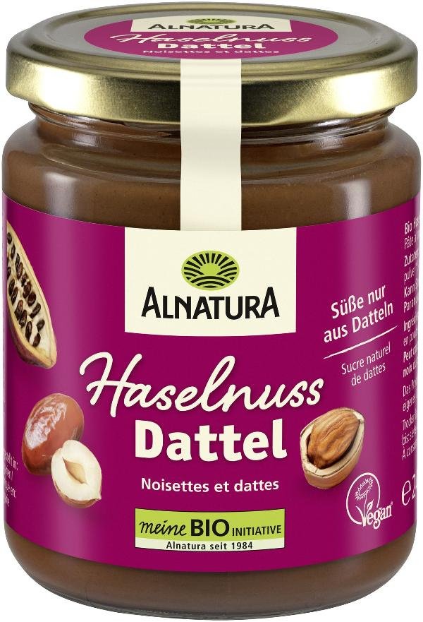 Produktfoto zu Haselnuss Dattel Creme 240g Alnatura