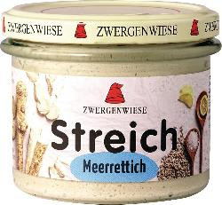 Produktfoto zu VPE Brotaufstrich Streich "Meerrettich" 6x180g Zwergenwiese