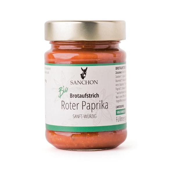 Produktfoto zu VPE Brotaufstrich Roter Paprika 6x190g Sanchon