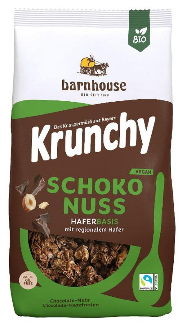 Produktfoto zu Krunchy Schoko Nuss 750g Barnhouse