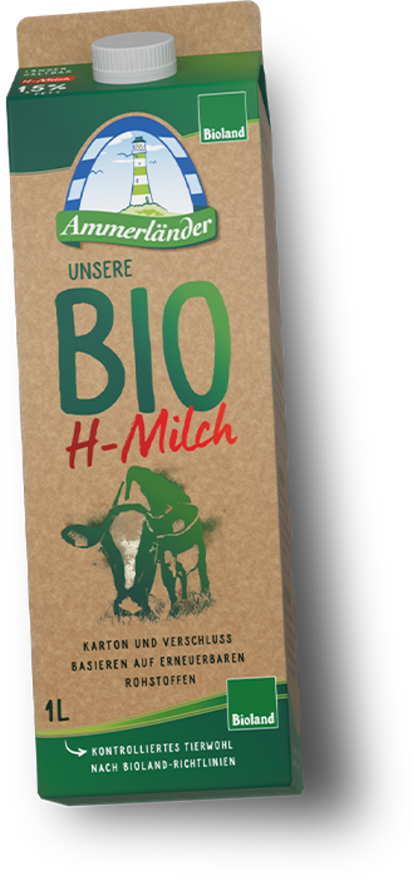 Produktfoto zu VPE H-Milch 1,5% 10x1 l Ammerländer Molkerei