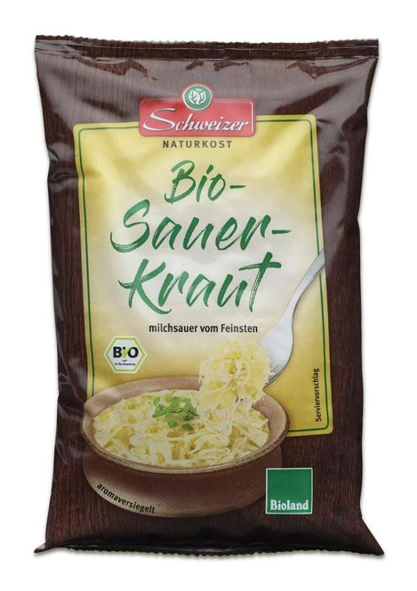 Produktfoto zu Sauerkraut im Beutel 520g Schweizer Sauerkrautfabrik