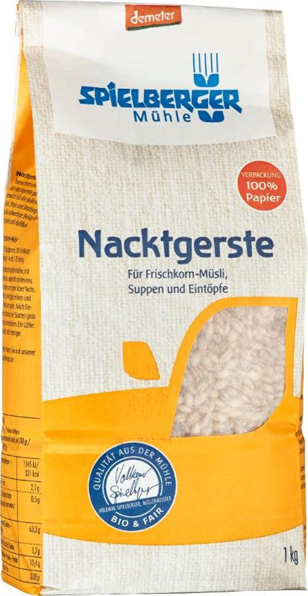 Produktfoto zu VPE Nacktgerste 6x1kg Spielberger