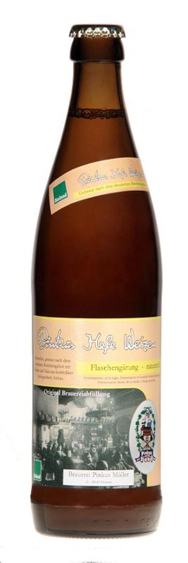 Produktfoto zu VPE Bier Hefeweizen 8x0,5 l Pinkus