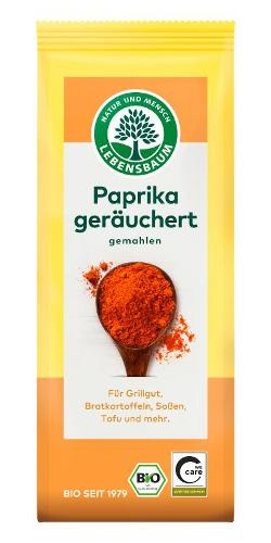 Produktfoto zu Paprika geräuchert gemahlen 50g Lebensbaum