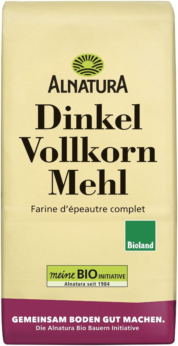 Produktfoto zu VPE Dinkel Vollkornmehl 6x1kg Alnatura