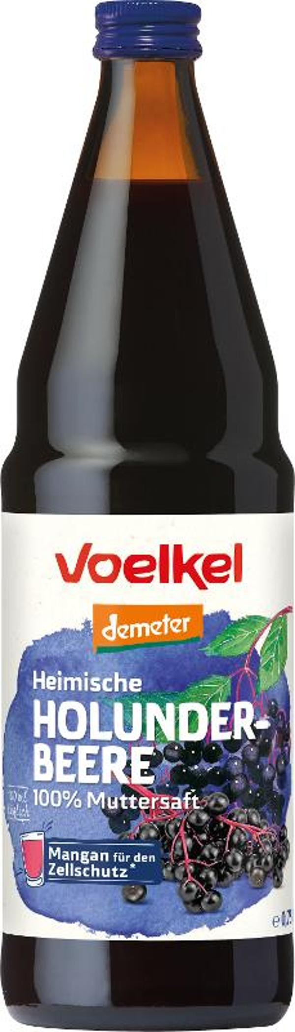 Produktfoto zu VPE Holundersaft pur, 6x0,7 Voelkel