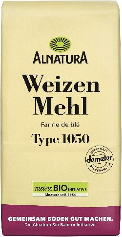 Produktfoto zu Weizenmehl Type 1050 1kg Alnatura