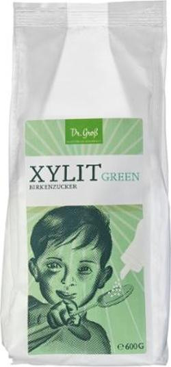 Produktfoto zu VPE Xylit green Birkenzucker 600 g Dr. Groß