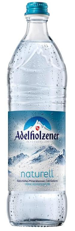 Produktfoto zu VPE Wasser naturell 12x0,75 l Adelholzener