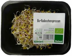 Produktfoto zu Radieschensprossen samenfest 100g Keimland