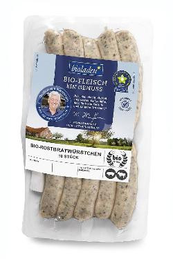 Produktfoto zu Rostbratwürstchen Nürnberger Art 200 g bioladen