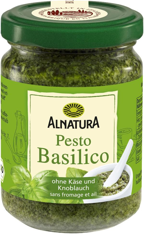 Produktfoto zu Pesto Basilico 130g Alnatura