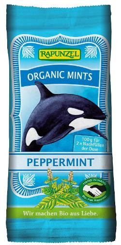 Produktfoto zu Organic Mints Peppermint 100g Rapunzel