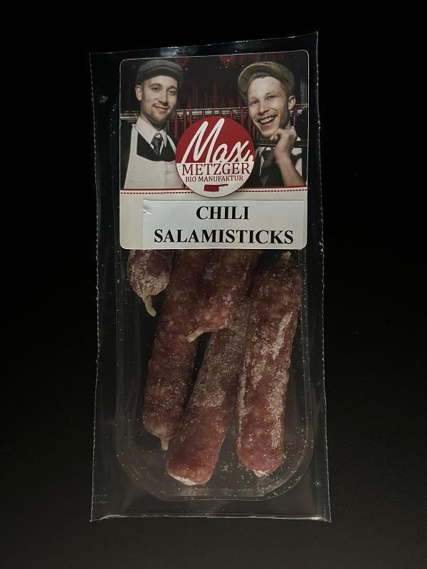 Produktfoto zu Chili Salamisticks 70g Metzger Max