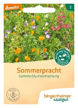 Produktfoto zu Blumenmischung "Sommerpracht" Bingenheimer Saatgut