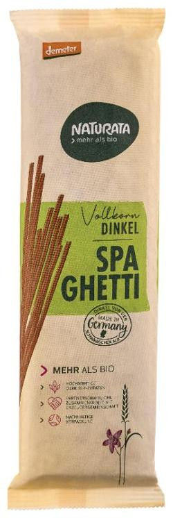 Produktfoto zu VPE Dinkelvollkorn-Spaghetti 10x500g Naturata