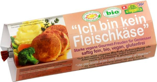 Produktfoto zu Vegane Alternative zu Fleischkäse 200g Soyana