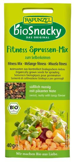 Produktfoto zu Keimsaat Fitness Mischung 40g bioSnacky Rapunzel