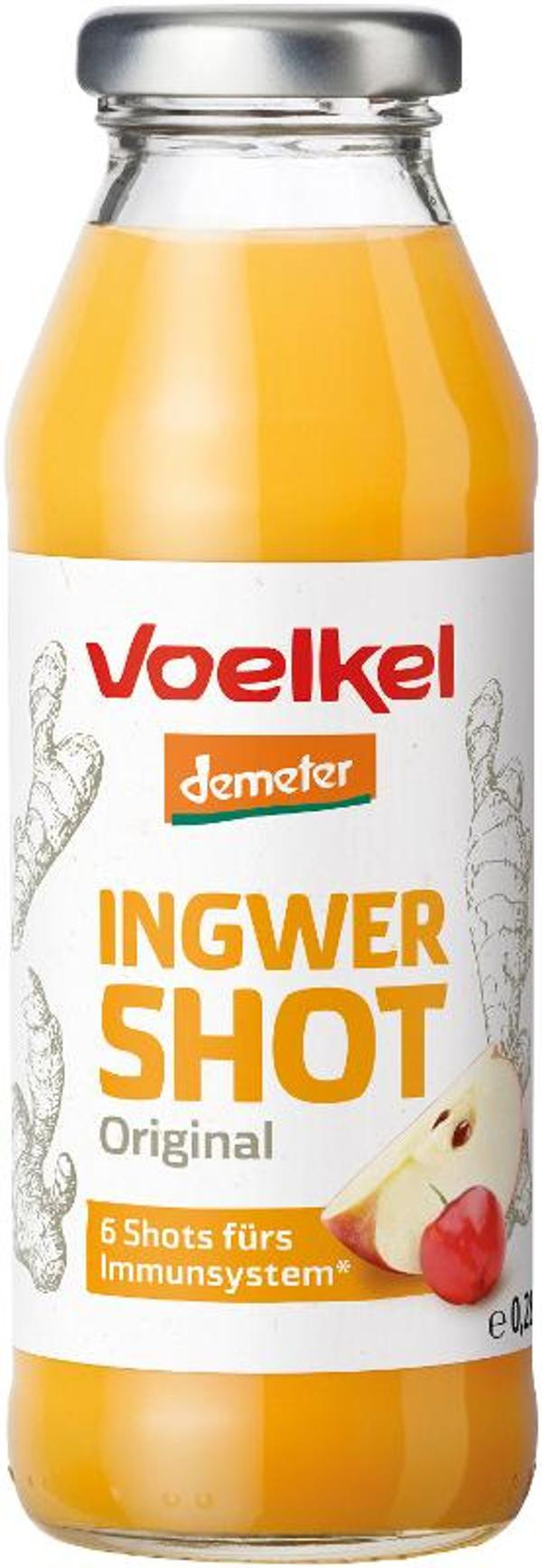 Produktfoto zu Shot Ingwer 0,28l Voelkel