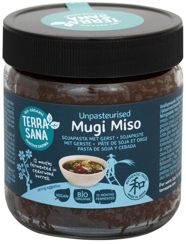 Produktfoto zu VPE Mugi Miso nicht pasteurisiert 6x350g Terrasana