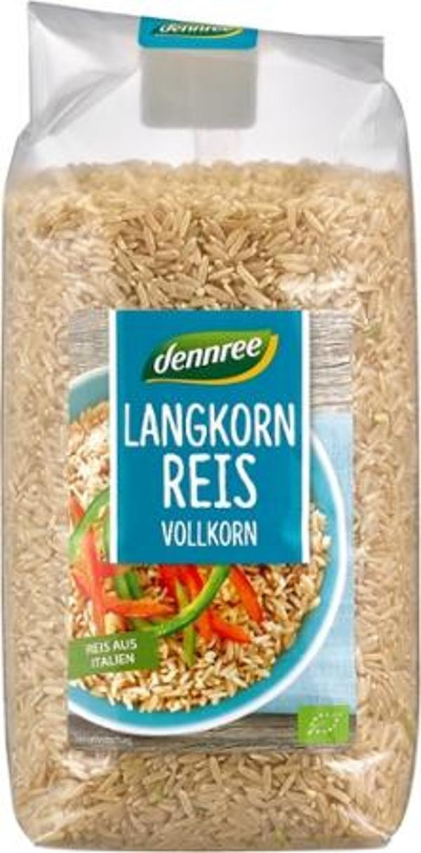 Produktfoto zu Langkornreis VK  1kg Dennree