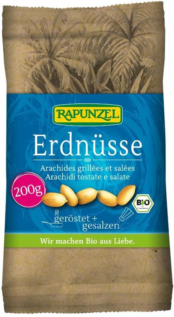 Produktfoto zu Erdnüsse geröstet & gesalzen 200g Rapunzel