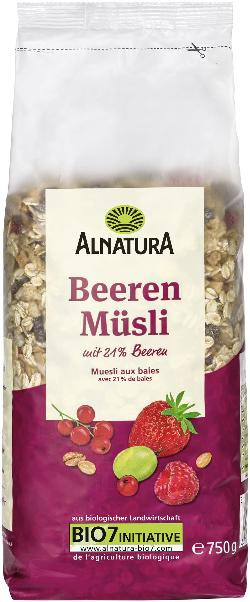 Produktfoto zu Beeren Müsli 750g Alnatura