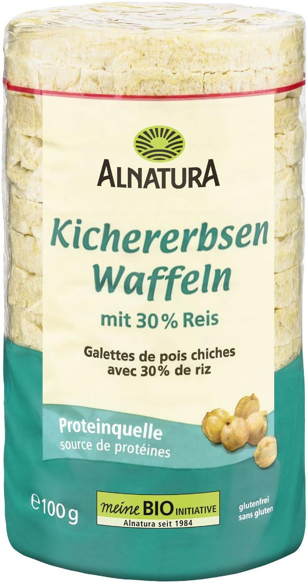 Produktfoto zu Kichererbsenwaffeln 100g Alnatura