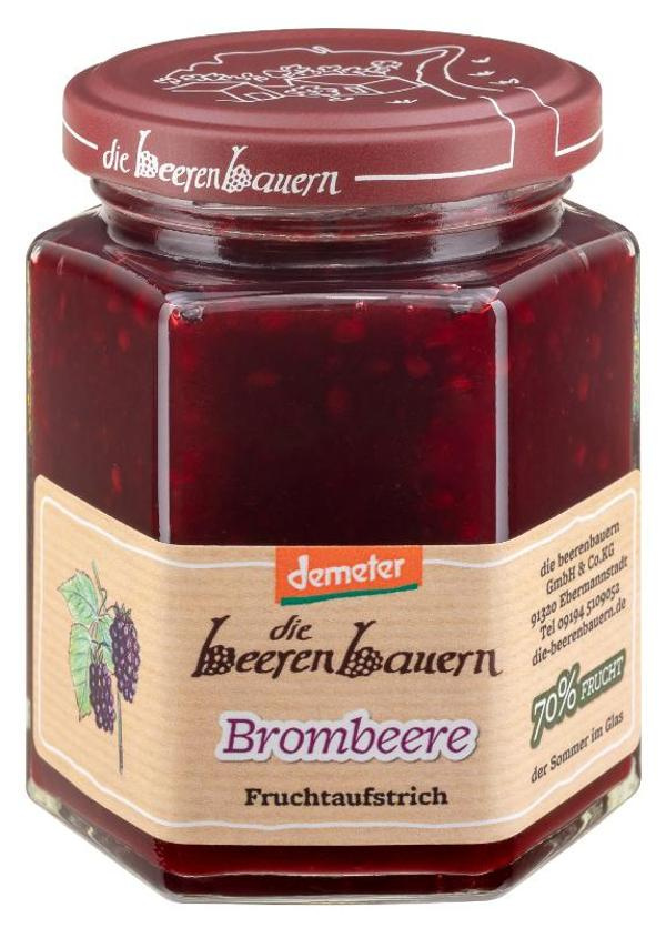 Produktfoto zu Fruchtaufstrich Brombeere 200g die beerenbauern