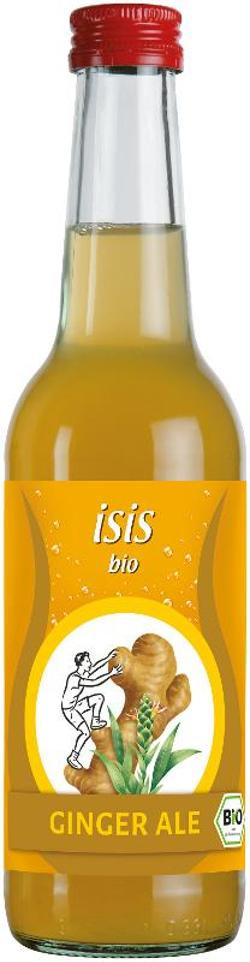 Produktfoto zu VPE Ginger Ale 12x0,33 l isis bio