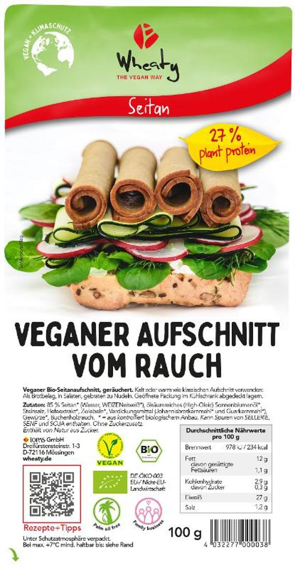 Produktfoto zu VPE Rauch Aufschnitt 10x100g Wheaty