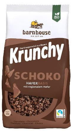 Produktfoto zu VPE Krunchy Schoko 6x375g Barnhouse