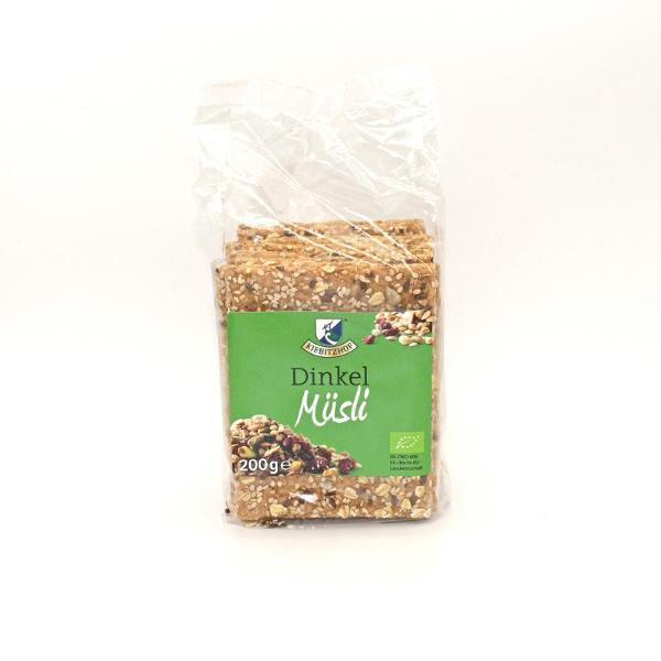 Produktfoto zu Knäcke Dinkel Müsli 200g Kiebitzhof