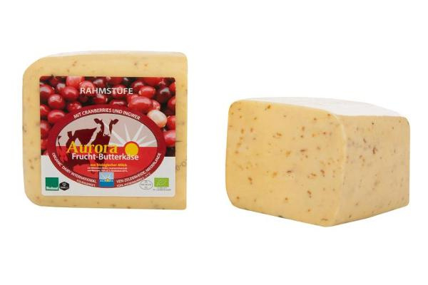 Produktfoto zu Butterkäse Cranberry Ingwer Aurora Gold