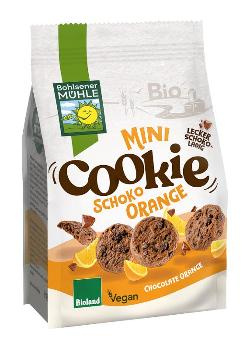 Produktfoto zu VPE Mini Cookie Schoko Orange 6x125g Bohlsener Mühle