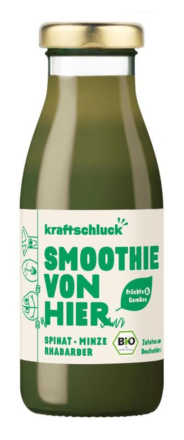 Produktfoto zu Grüner Smoothie von hier 0,25l Kraftschluck