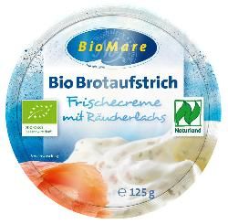 Produktfoto zu Frischcreme Lachs 125g BioMare