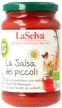 Produktfoto zu Salsa dei Piccoli (Kinder Tomatensauce) 340g LaSelva