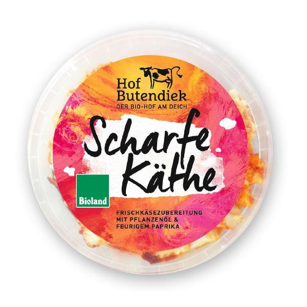 Produktfoto zu Frischkäse Scharfe Käthe 45% 150g Butendieker