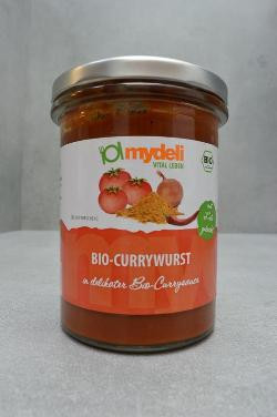 Produktfoto zu VPE Currywurst in delikater Currysauce 4x360g mydeli