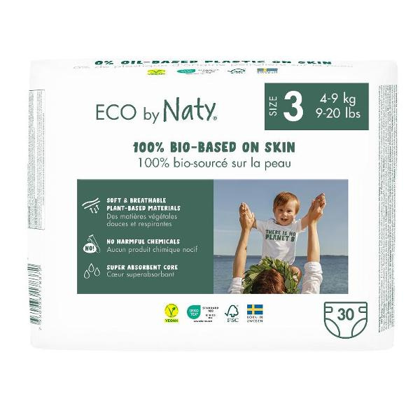 Produktfoto zu VPE Windeln Größe 3  4x30 St. Naty AB