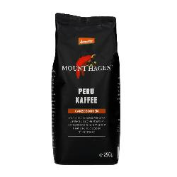 Produktfoto zu Röstkaffee Peru ganze Bohne 250g MOUNT HAGEN