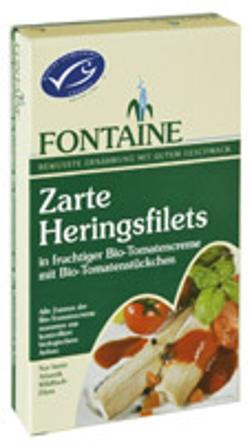 Produktfoto zu VPE Heringsfilets in Tomatencreme 6x200g Fontaine