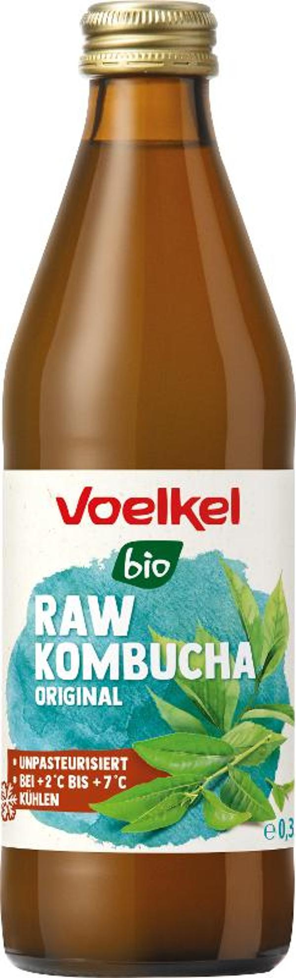 Produktfoto zu VPE Raw Kombucha Original 10x0,33l Voelkel