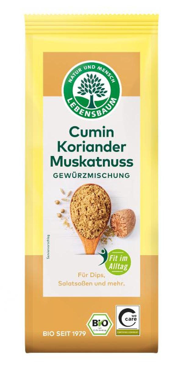 Produktfoto zu VPE Cumin Koriander Muskatnuss Gewürzmischung 45g Lebensbaum