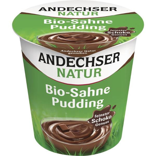 Produktfoto zu Sahnepudding Schoko 150g Andechser