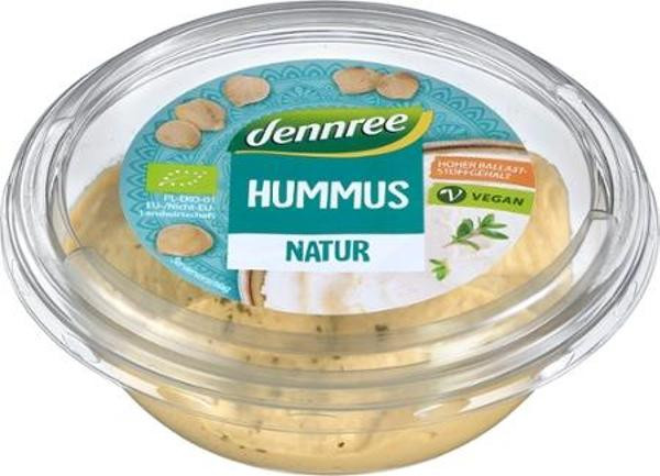 Produktfoto zu Hummus natur 150g dennree